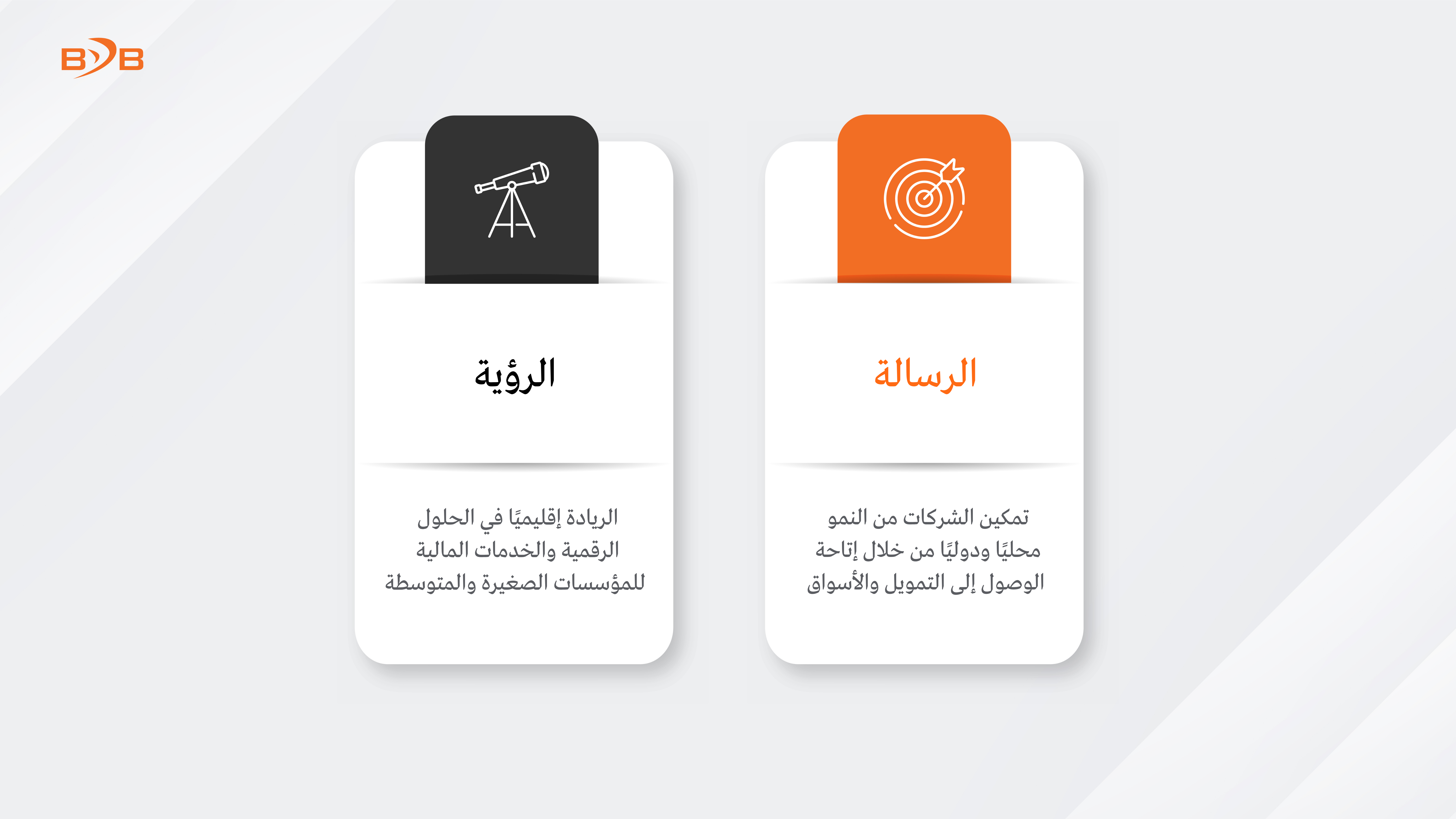 الرؤية والرسالة